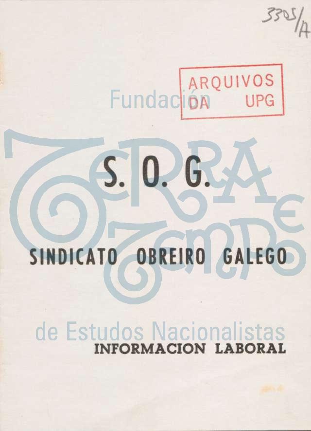 SOG, Sindicato Obreiro Galego