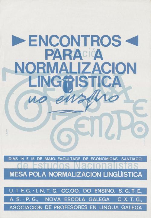 Encontros para a normalización lingüística no ensino
