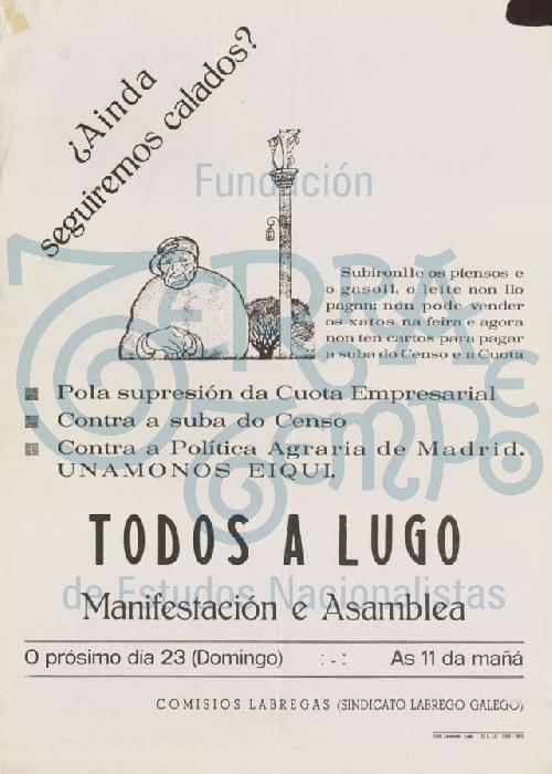 Todos a Lugo. Manifestación e Asemblea