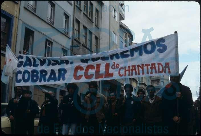 Manifestación das CCLL-SLG por un 